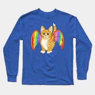 Kitty with wings Long Sleeve T-Shirt